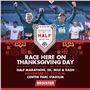 2021 INVESCO QQQ Thanksgiving Day Half Marathon, 5K, Mile & Dash
